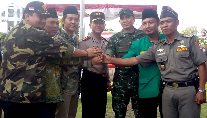 5000 Banser Apel Kebangsaan dan Deklarasi Anti Hoax-bersinergi