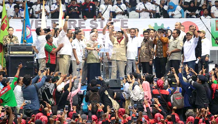 KSPI Dukung Prabowo, KSPSI Tetap Jokowi