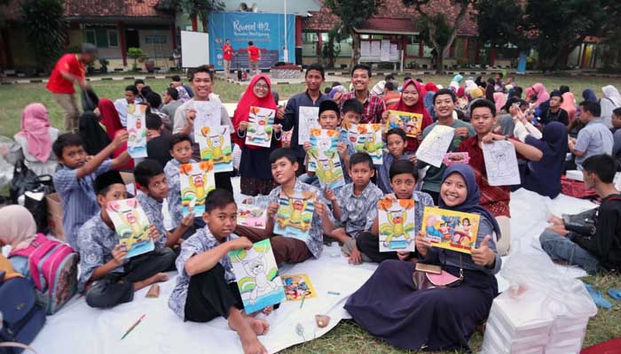 Forum Anak  Kabupaten Pekalongan Isi Ramadan  dengan Berbagi 