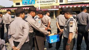 Polisi Galang Dana Korban Gempa