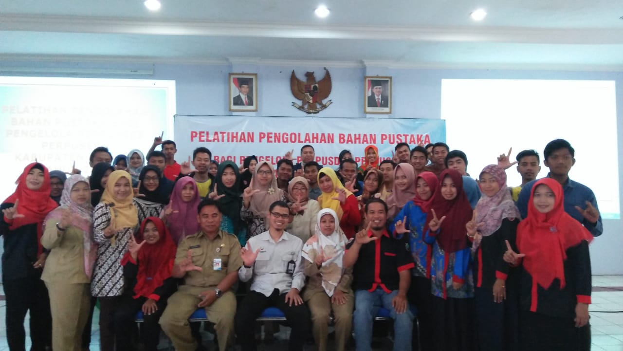 Ini Tujuan dari Relawan Perpusdes Dilatih Olah Bahan Pustaka
