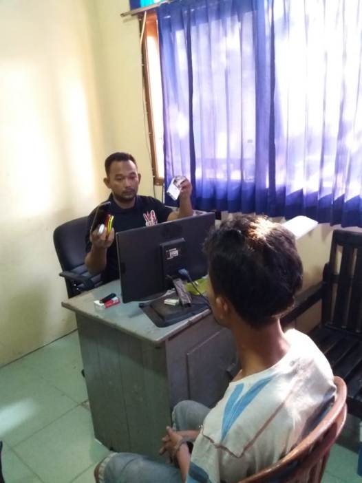 Kapok, Pemuda Ini Dibekuk Usai Beli Sabu