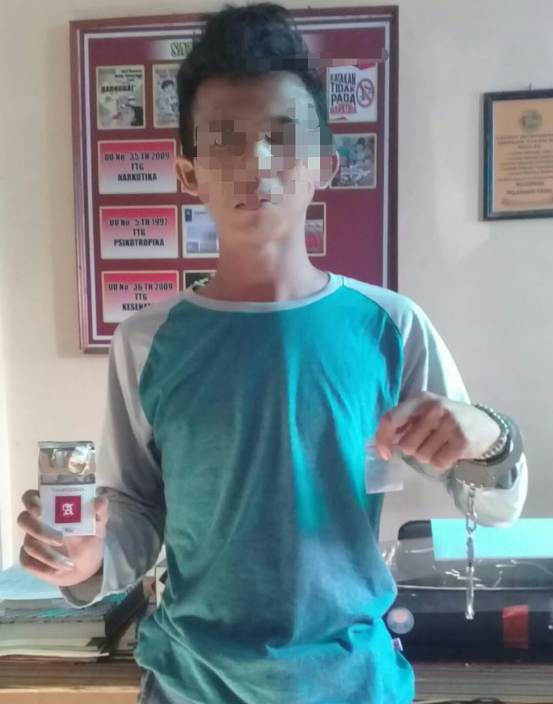Lagi, Penjual Sabu Sembunyikan 'Dagangnya' di Bungkus Rokok