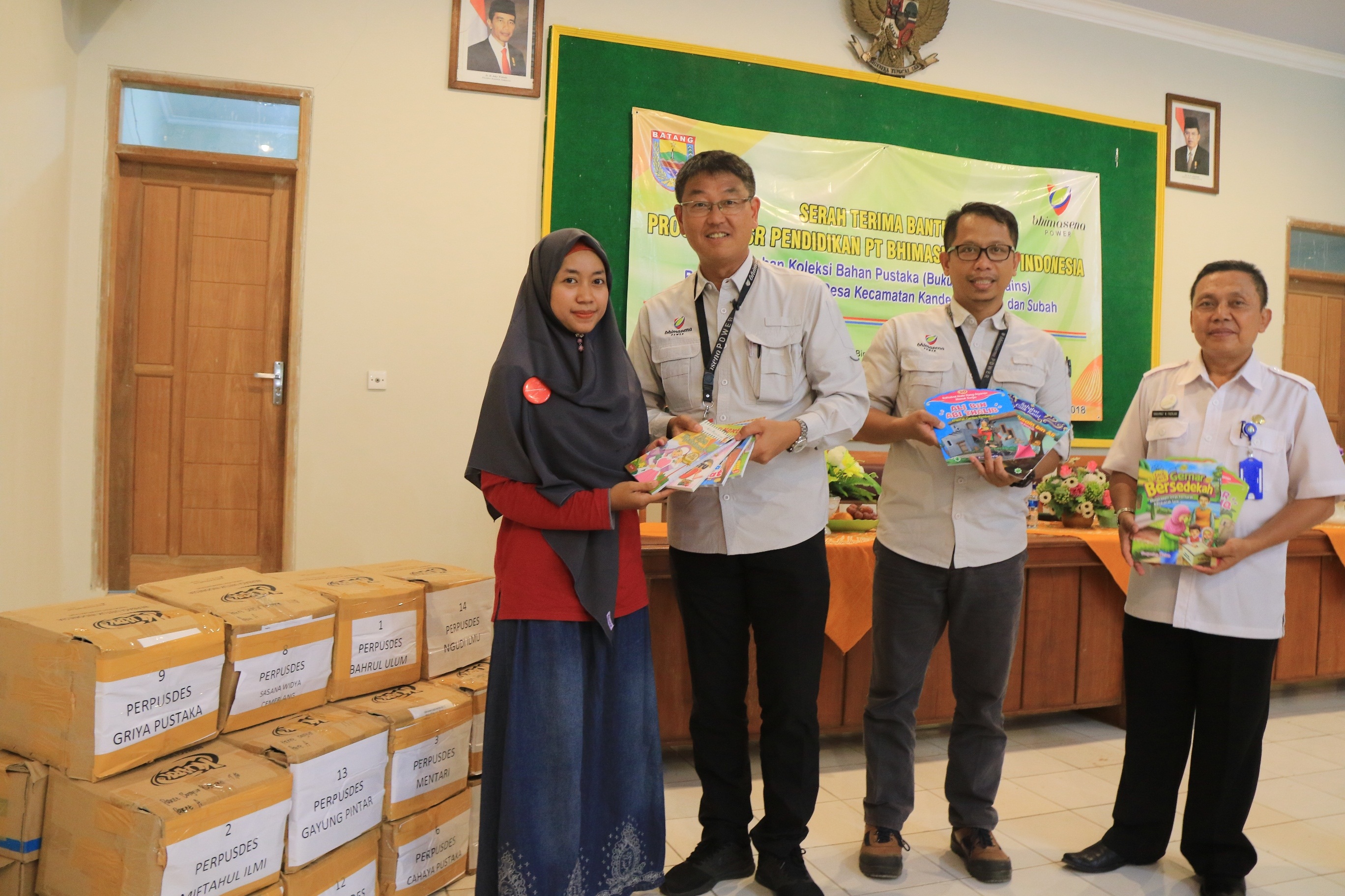 Lagi, Ribuan Buku Dibagikan untuk Perpusdes