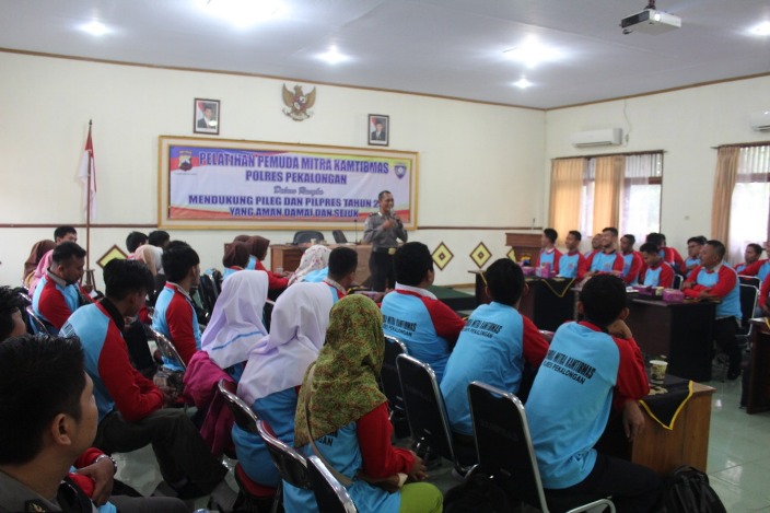 Ciptakan Pileg dan Pilpres Aman, Polres Gandeng Pemuda