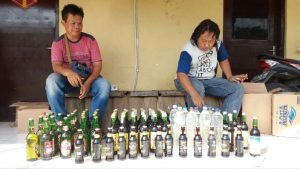 Dua Hari, Ratusan Botol Miras Berhasil Disita